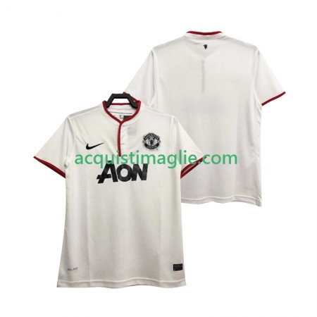 Divisa di Calcio Manchester United 2013 2014 Retro Terza